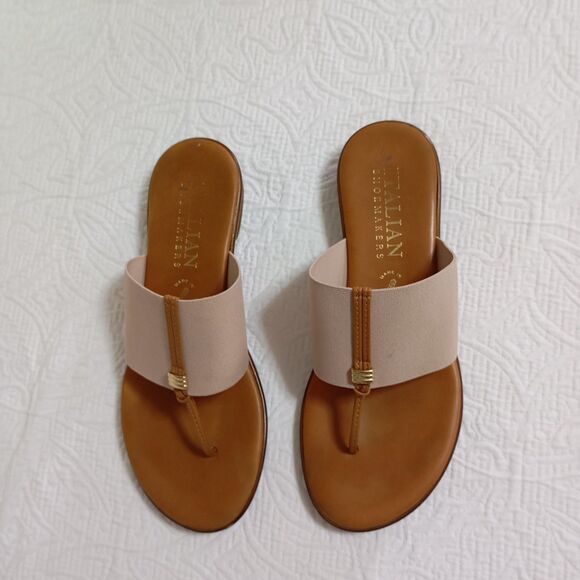 Italian Shoemakers Taupe Women's Afia Sandal Size 8 - Picture 4 of 8